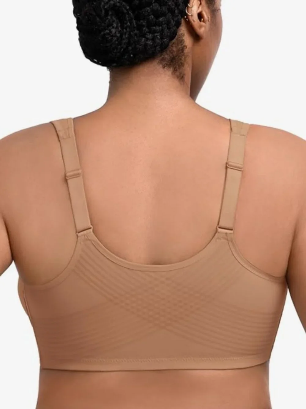 HSIA Posture Bras for Women - Front Closure Posture Corrector Bra Back Support